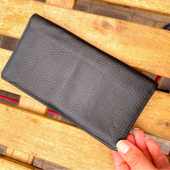 Black Leather Wallet - Picture 3 of 5